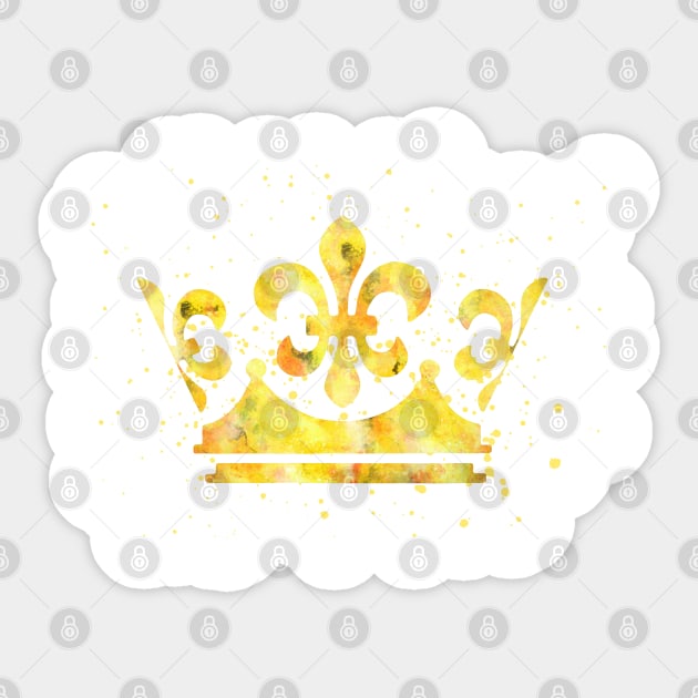 Princess crown Sticker by RosaliArt